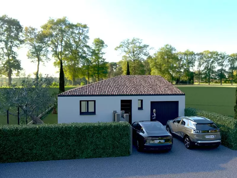 Maison neuve, 80 m² - Pieusse (11300)