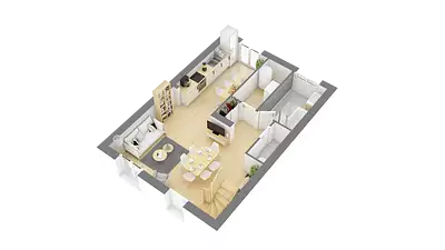 Maison neuve, 80,81 m²