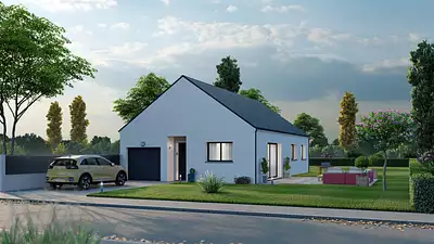 Maison neuve, 89,5 m²