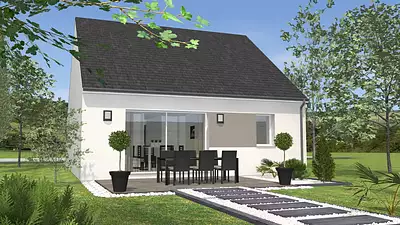 Maison neuve, 61 m²
