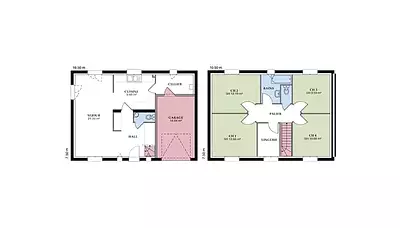 Maison neuve, 117 m²