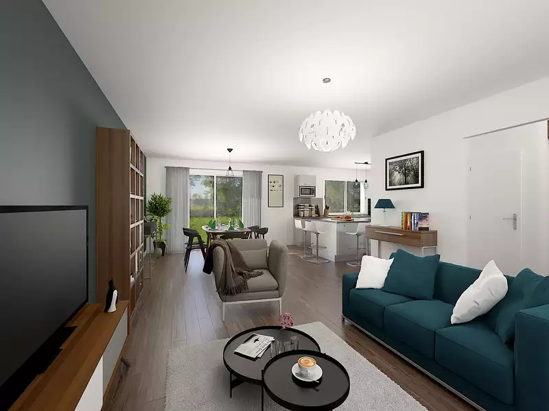 Maison neuve, 128,82 m² - Evreux (27000)