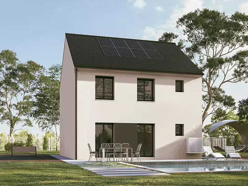 Maison neuve, 104 m² - Chanteloup-les-Vignes (78570)