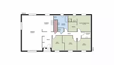 Maison neuve, 88 m²