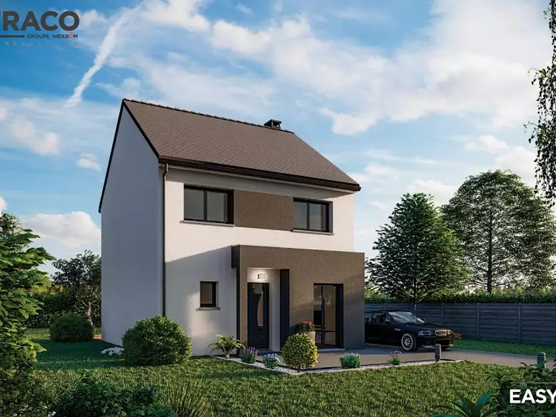 Maison neuve, 88 m² - Fontenay-Mauvoisin (78200)