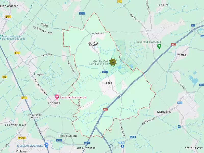 Terrain à bâtir, 925 m² - Illies (59480)