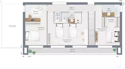 Maison neuve, 120 m²