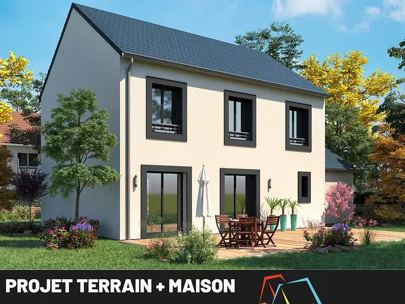 Maison neuve, 123,87 m² - Vaudoy-en-Brie (77141)