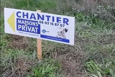 Terrain à bâtir, 847 m²