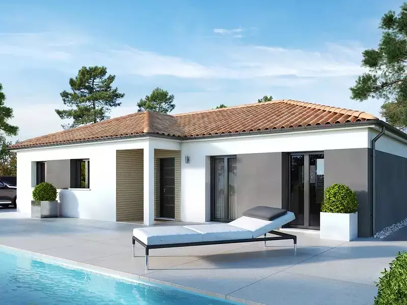 Maison neuve, 98 m² - Montfort-le-Gesnois (72450)