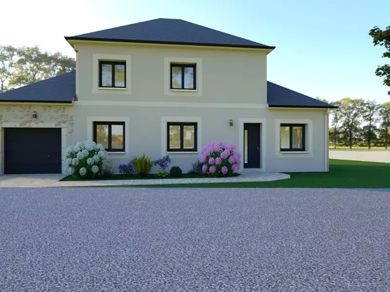 Maison neuve, 150 m² - Bénouville (14970)