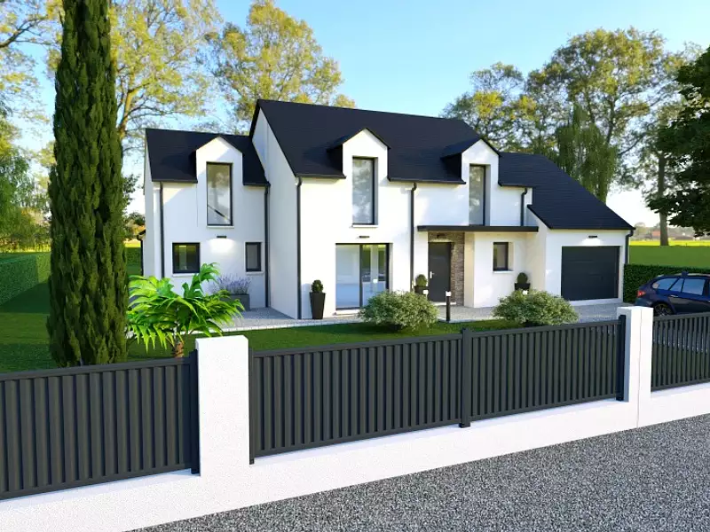 Maison neuve, 160 m² - Le Poinçonnet (36330)