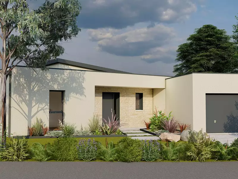 Maison neuve, 130,4 m² - Vernoil-le-Fourrier (49390)