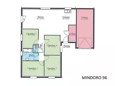 Maison neuve, 96 m² - Dieulouard (54380)
