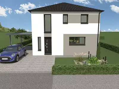 Maison neuve, 78 m²