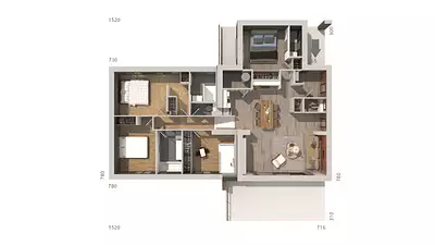 Maison neuve, 110 m²