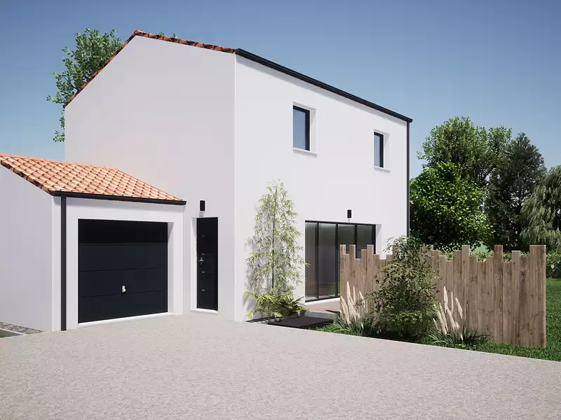 Maison neuve, 91 m² - Bouguenais (44340)