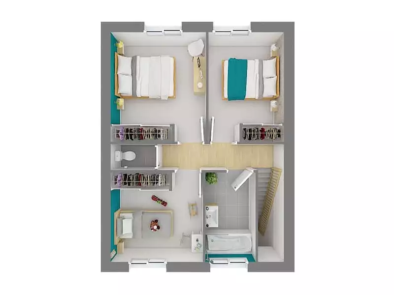 Maison neuve, 95 m² - Spechbach (68720)