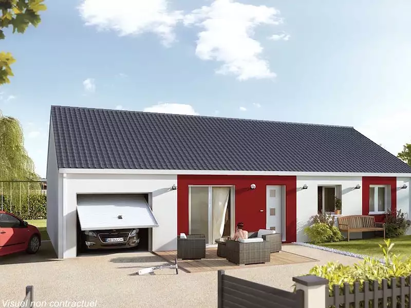 Maison neuve, 90 m² - Marcilly-lès-Buxy (71390)