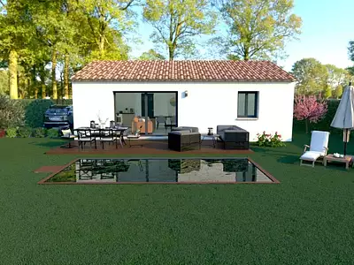 Maison neuve, 61 m²