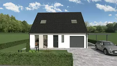 Maison neuve, 100 m²