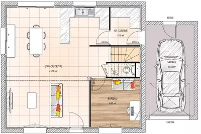 Maison neuve, 110 m²