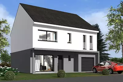 Maison neuve, 138 m²