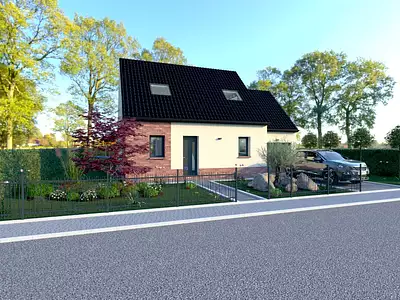 Maison neuve, 83,01 m²