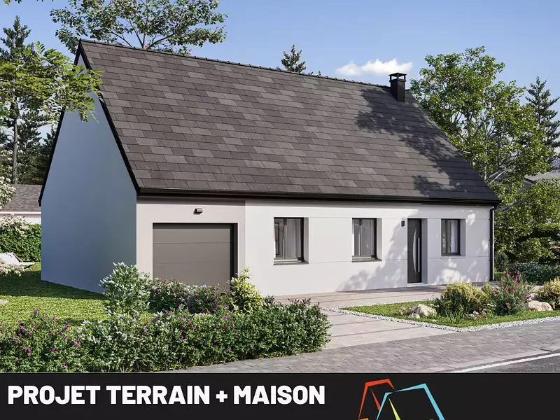 Maison neuve, 94,66 m² - Oissery (77178)