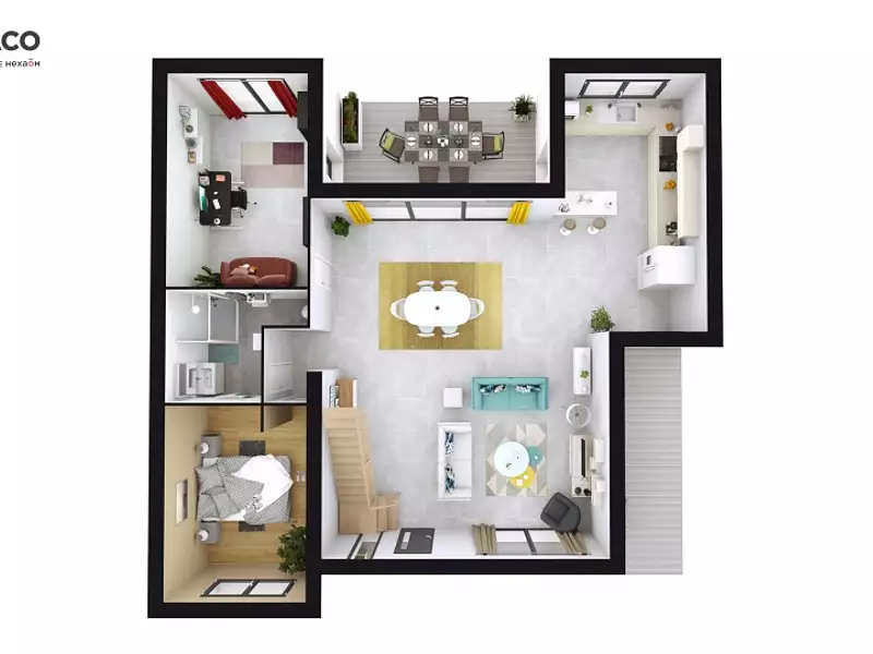 Maison neuve, 175 m² - Montigny (76380)