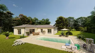 Maison neuve, 125 m²