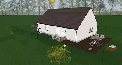 Maison neuve, 120 m²