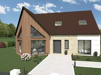 Maison neuve, 110,01 m²