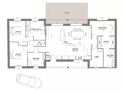 Maison neuve, 140 m²