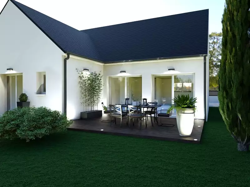 Maison neuve, 110 m² - Le Poinçonnet (36330)
