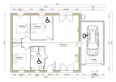 Maison neuve, 80 m²