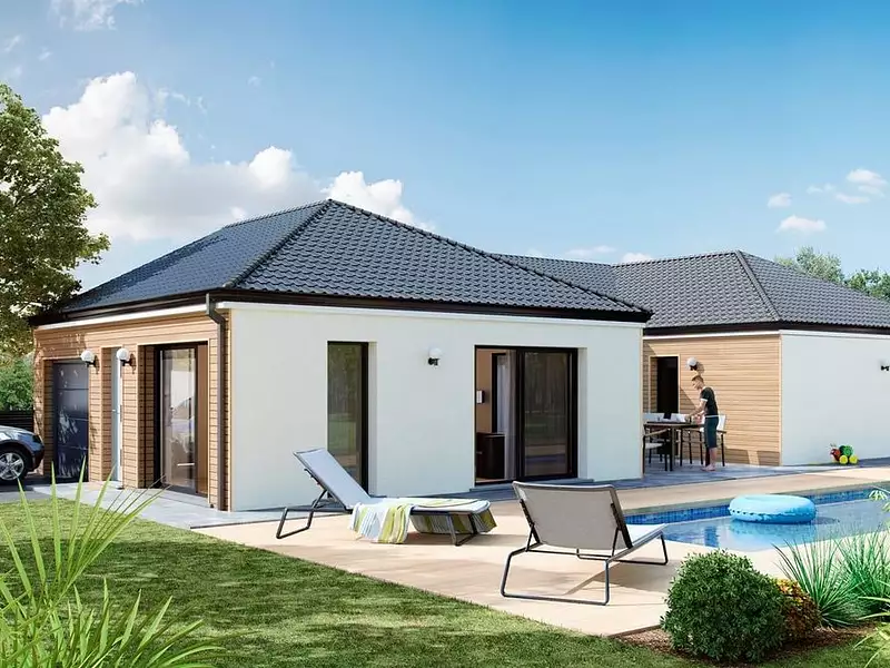 Maison neuve, 96 m² - Azay-le-Rideau (37190)