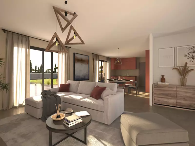 Maison neuve, 80 m² - Calvisson (30420)