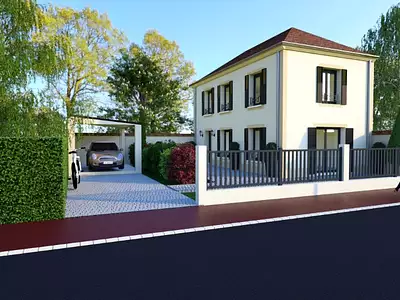 Maison neuve, 90 m²