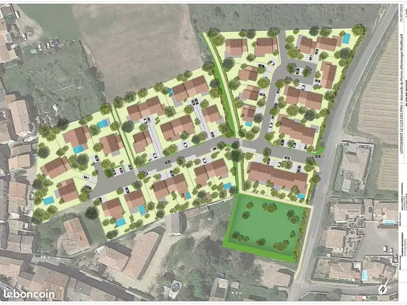 Terrain à bâtir, 350 m² - Autignac (34480)
