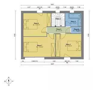 Maison neuve, 93 m²