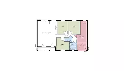 Maison neuve, 84 m²