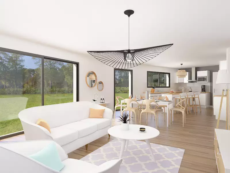 Maison neuve, 140,72 m² - Guérard (77580)