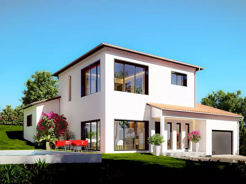 Maison neuve, 130 m² - Lugny (71260)