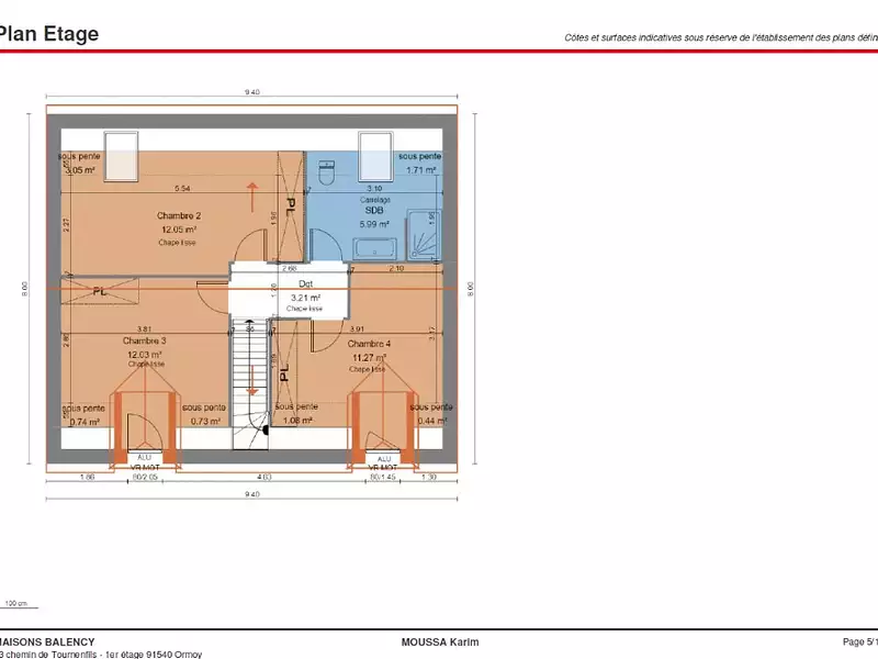 Maison neuve, 100 m² - Gometz-la-Ville (91400)