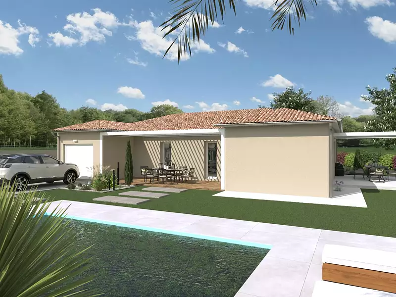 Maison neuve, 102 m² - Charentay (69220)