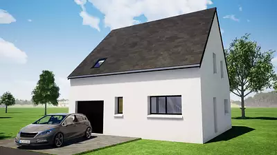 Maison neuve, 80 m²