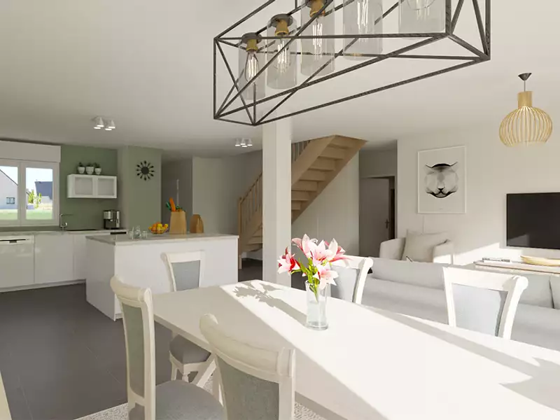 Maison neuve, 115 m² - Bennecourt (78270)