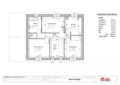 Maison neuve, 99 m²