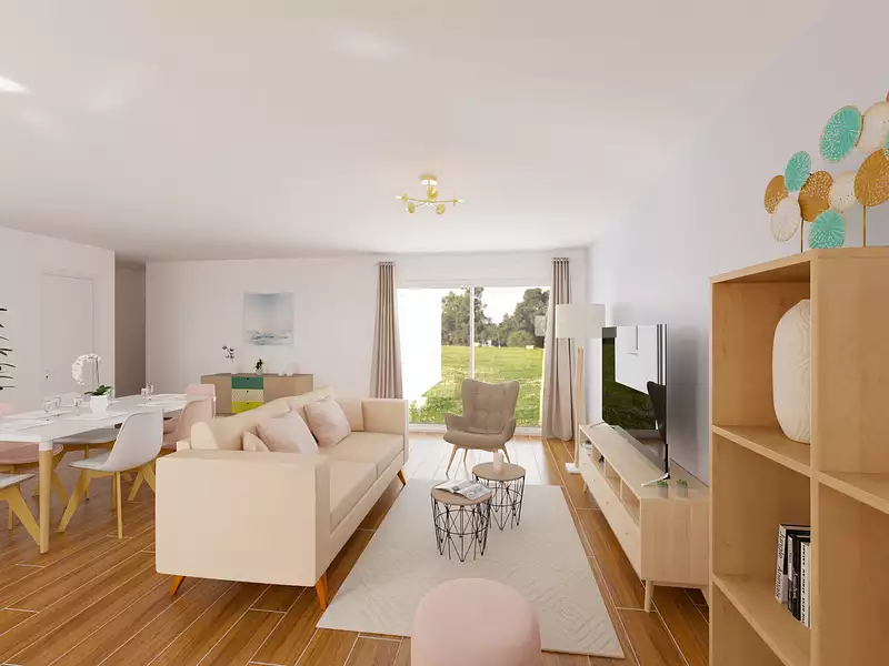Maison neuve, 82 m² - Hommes (37340)